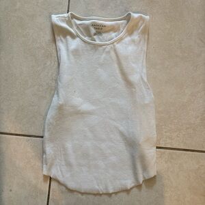 American Eagle White Tank Top